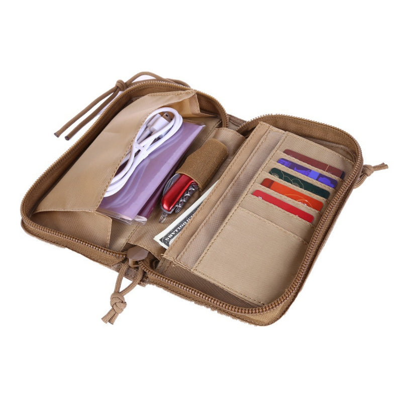 Men's Tactical Wallet Military Large Capacity Mobile Phone Bag