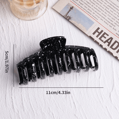 Splash Ink Pattern Large Hair Clip Claw Clip Accessories For Girls Kids