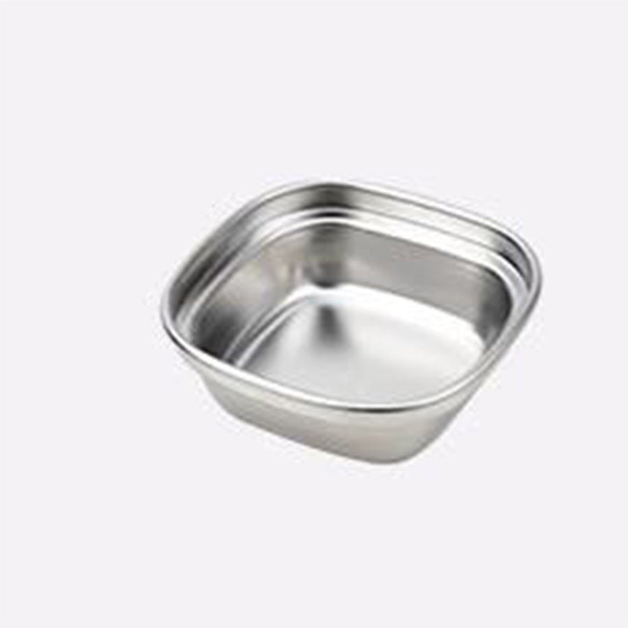 Stainless Steel Sauce Dish for BBQ and Kitchen, Perfect for Dipping