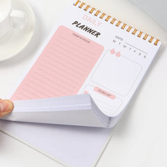 Daily Planner A5 Coil Book English Week Planner To Do List Schedule