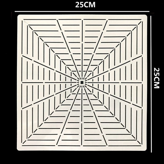Stencils Painting Templates Reusable PET DIY Rock Scrapbook Tools