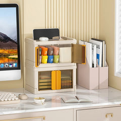 Foldable Storage Box Office Stationery Snacks Home Collection