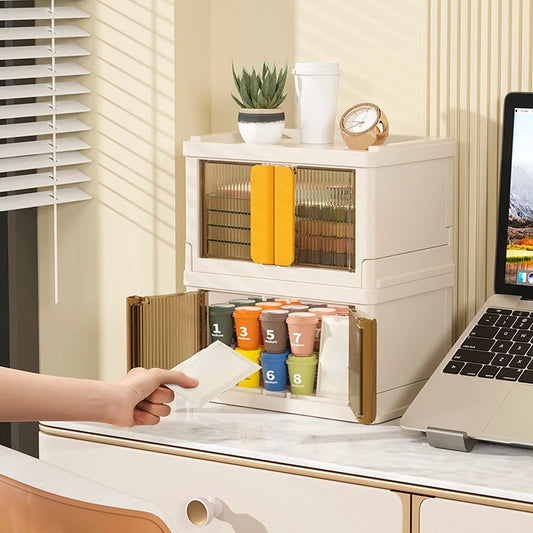 Foldable Storage Box Office Stationery Snacks Home Collection