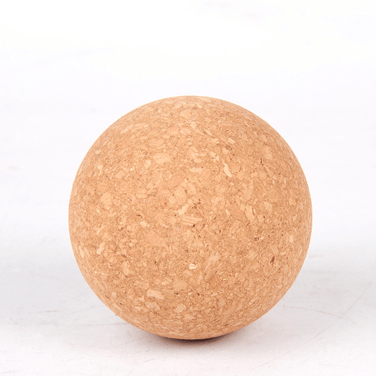 Eco Friendly Cork Fascia Ball Yoga Massage Ball Fitness Pilates Equipment