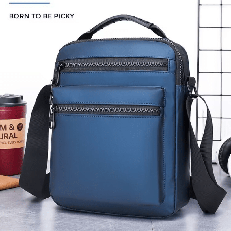 Men's Casual Crossbody Bag Breathable Handbag Portable Shoulder Bag