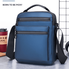 Men's Casual Crossbody Bag Breathable Handbag Portable Shoulder Bag