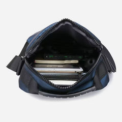 Men's Casual Crossbody Bag Breathable Handbag Portable Shoulder Bag