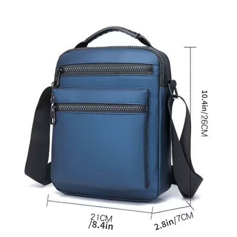 Men's Casual Crossbody Bag Breathable Handbag Portable Shoulder Bag