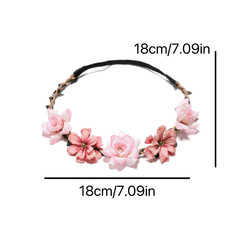 Floral Crown Headband Flower Crown Hair Accessories