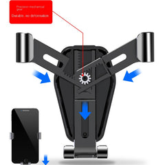 Innovative Car Phone Vent Holder with Gravity Sensor