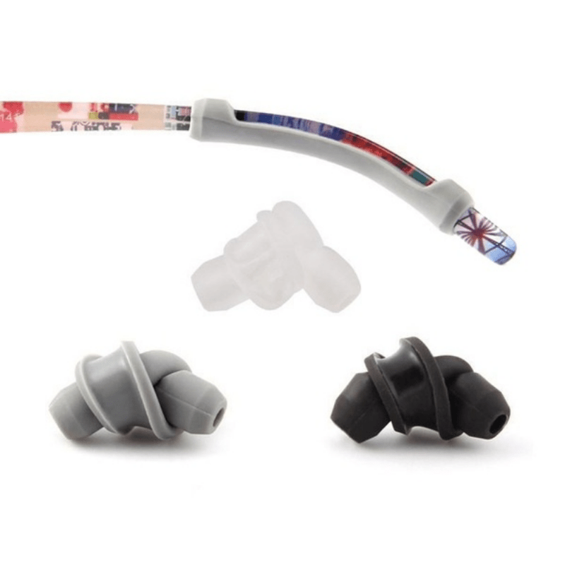 3 Pairs Silicone Anti Slip Eyeglass Temple Tips Ear Grip Hook Holder