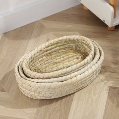 Handwoven Grass Nest Cage for Small Pets