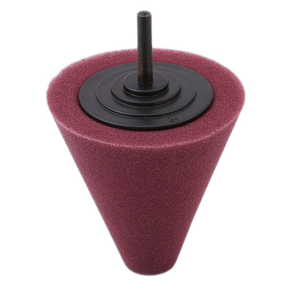Polished Sponge Car Beauty Wax Cone Sponge Brush