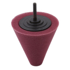 Polished Sponge Car Beauty Wax Cone Sponge Brush