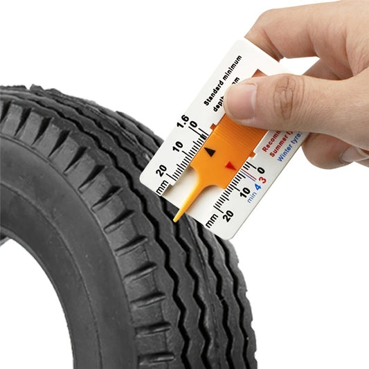 Tire Depth Gauge 0-20mm Car Wheel Tread Wear Checker Tool