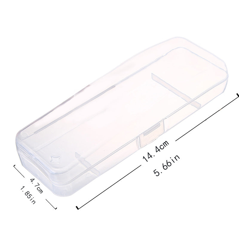 Portable Razor Storage Box with Multiple Compartments