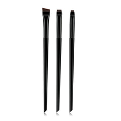 3pcs Fine Angled Eyeliner Brush Ultra Thin Precision Eye Liner Makeup Brushes