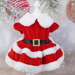 Christmas Santa Dog Costume for Festive Celebrations