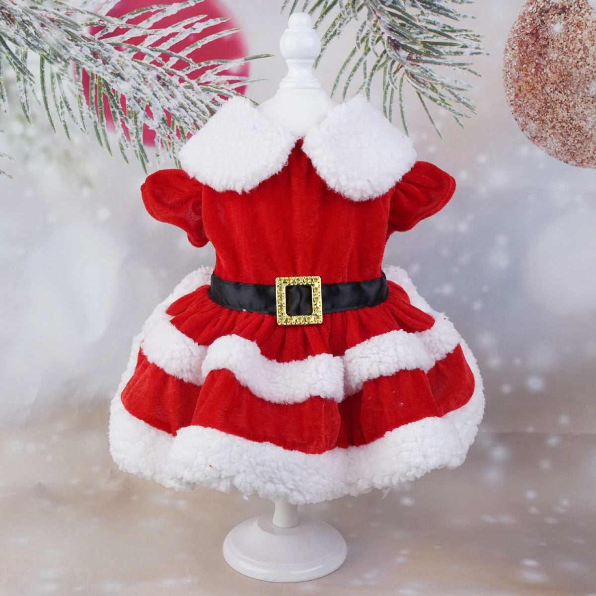 Christmas Santa Dog Costume for Festive Celebrations