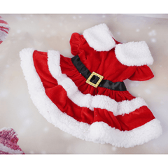 Christmas Santa Dog Costume for Festive Celebrations