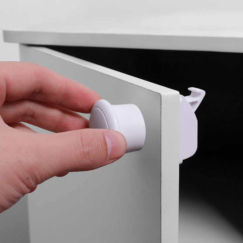 Child Safety Latch Magnetic Invisible Drawer Lock