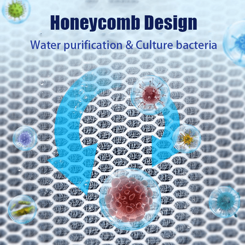 12D Bio Sponge Filter Media High Density Washable & Reusable