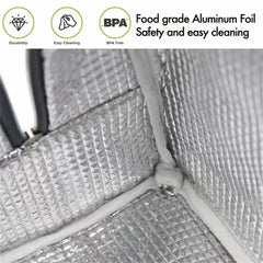 Portable Oxford Insulated Lunch Box Thermal Bag Picnic Bag