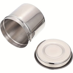 Stainless Steel Airtight Canister Coffee Caddy Flour Canister Jar