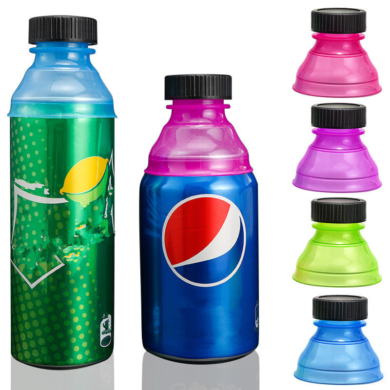 Creative Soda Pop Cans Dust-proof Sealed Lids - Set of 6