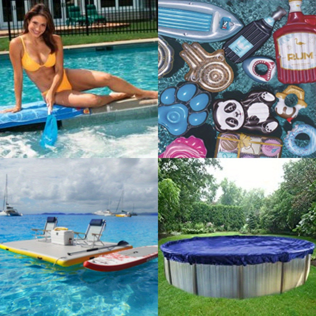 Pool Floating Chlorine Tablet Chemical Dispenser, Adjustable Balancer