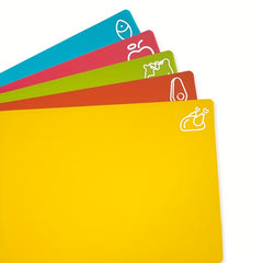 7pcs Flexible Cutting Board Chopping Board BPA Plastic Non-slip Cutting Mat