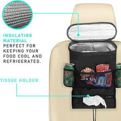 Car Ice Pack Insulation Bag Chair Back Hanging Multifunctional Storage Bag