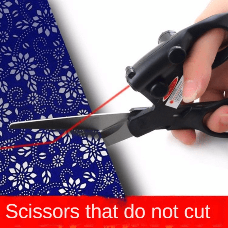 Household Infrared Laser Scissors Multipurpose Scissors