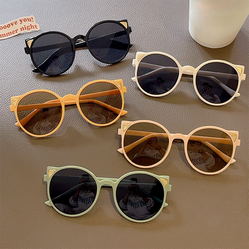 Girl's Animal Ears Sunglasses Kids Sun Protection