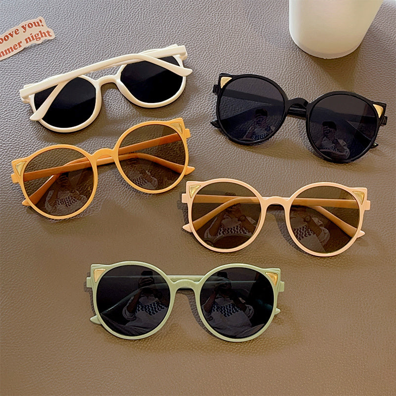 Girl's Animal Ears Sunglasses Kids Sun Protection