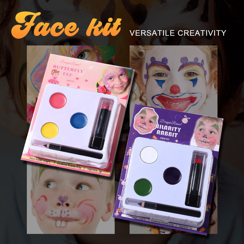 5pcs Halloween Makeup Water Soluble Paint Pigment Sweat Resistant