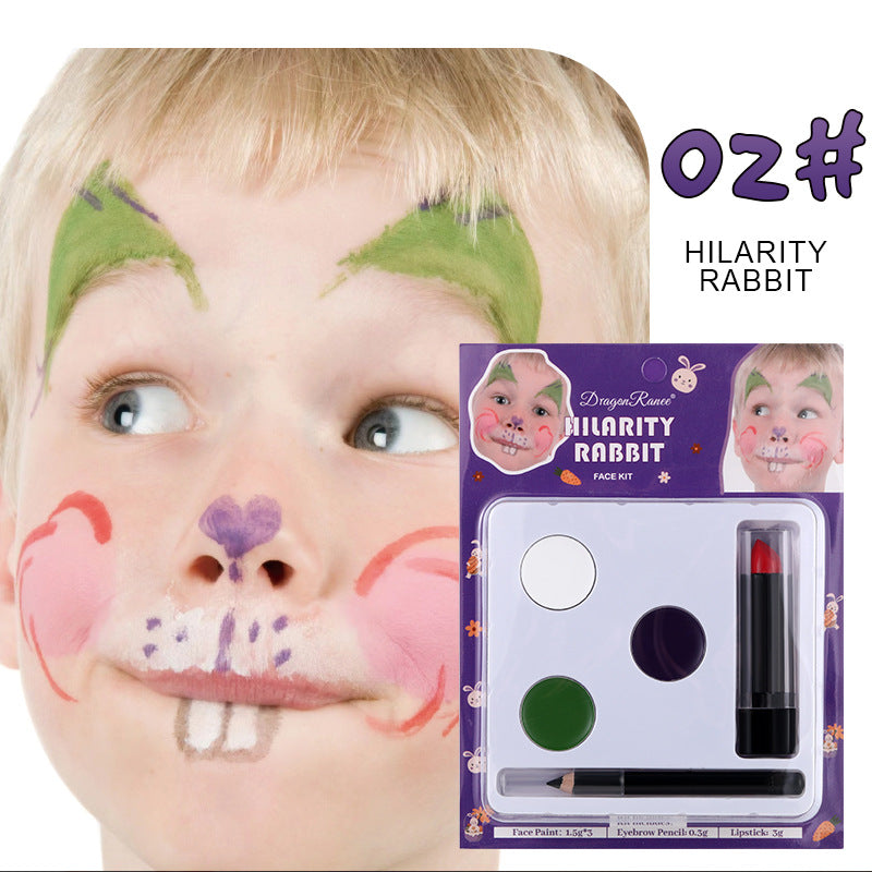 5pcs Halloween Makeup Water Soluble Paint Pigment Sweat Resistant