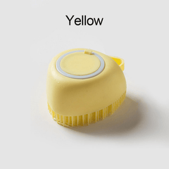 Pet Shampoo Brush Massage Comb for Dog & Cat Grooming