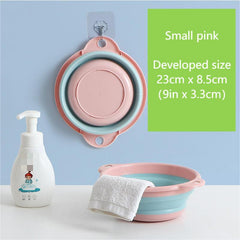 Portable Silicone Washbasin Foldable Foot Washing Basin