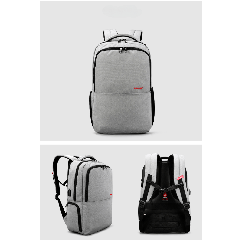 Men's Anti-theft Backpack USB Charging Large Capacity Waterproof Travel Schoolba