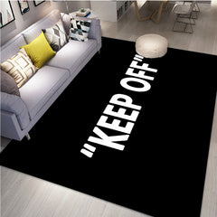 Keep Off Area Rugs Floor Mat - Living Room Bedroom Decor Mat