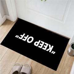 Keep Off Area Rugs Floor Mat - Living Room Bedroom Decor Mat