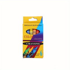 Student Painting & Doodling Washable Colored Crayons Set