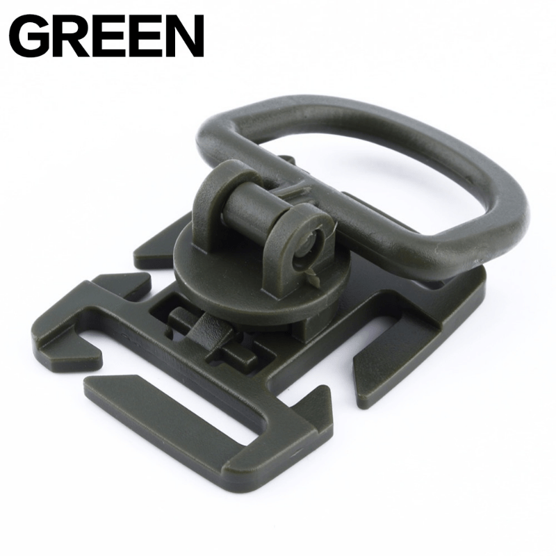 Plastic 360 Rotatable D Ring Clips for Outdoor Backpacks