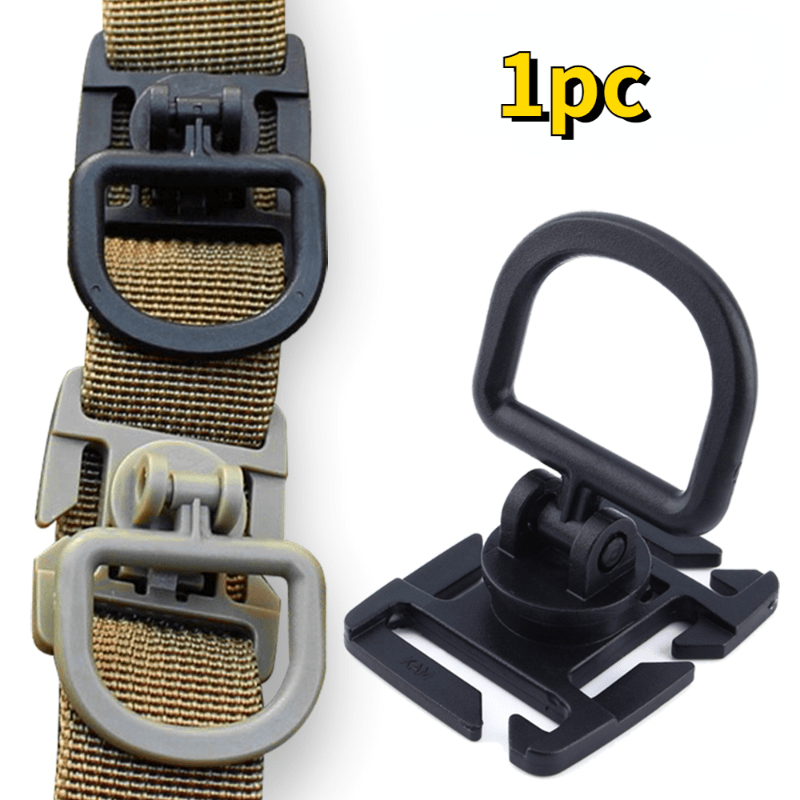 Plastic 360 Rotatable D Ring Clips for Outdoor Backpacks