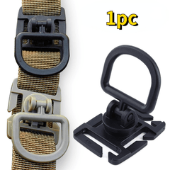 Plastic 360 Rotatable D Ring Clips for Outdoor Backpacks