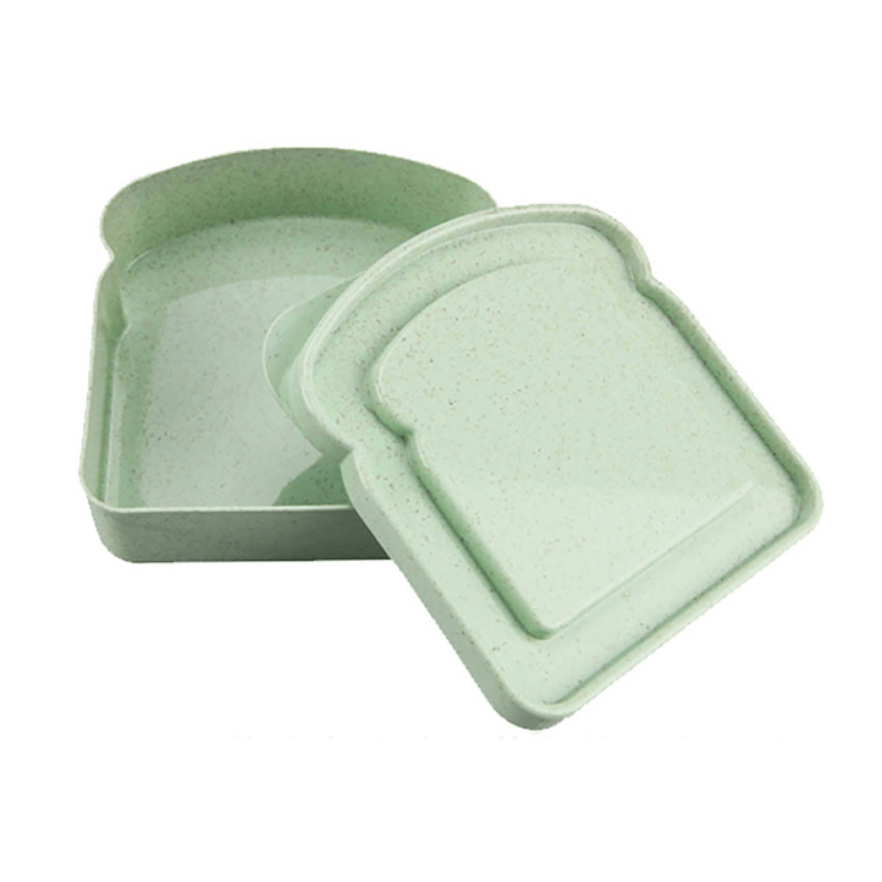 Silicone Sandwich Storage Box Reusable Microwave Lunch Box