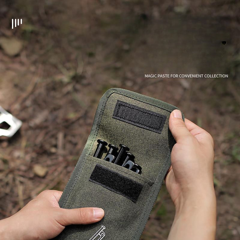 Oxford Cloth Ground Nail Storage Bag for Camping