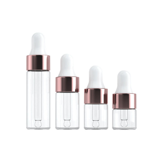 10pcs Mini Essential Oils Sample Dropper Bottles For Traveling Perfume Cosmetic