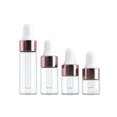 10pcs Mini Essential Oils Sample Dropper Bottles For Traveling Perfume Cosmetic